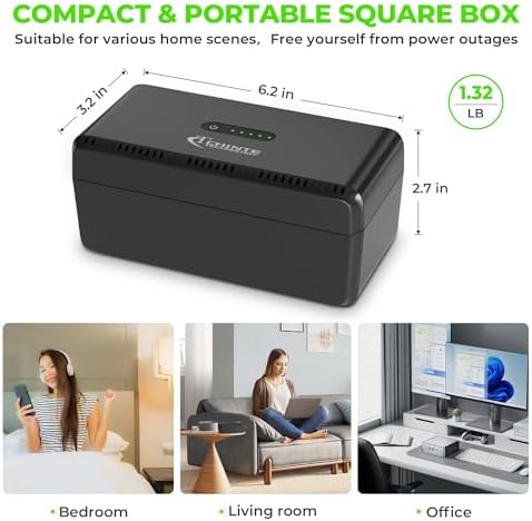 CHINTE Mini UPS Battery Backup, Uninterruptible Power Supply - Image 4