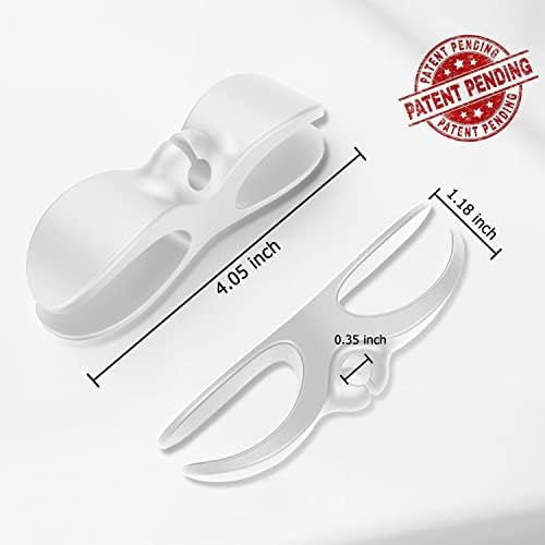 Cord Organizer for Appliances, 5 Pack Upgraded Cord Holder Cord Winder Stick Firmly on Kitchen Mixer, Blender, Coffee Maker, Pressure Cooker, Air Fryer and Small Appliances(White) - Image 2