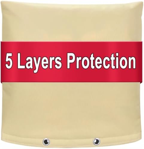 Backflow Preventer Insulation Cover, 24" W x 24" H by NuhagoLLC