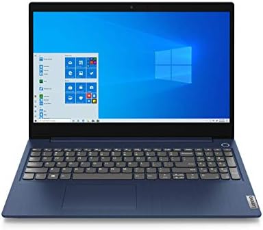Lenovo IdeaPad 3 15IIL05-15.6" Full HD TN Laptop (Intel Core i3-1005G1, 8GB RAM, 512GB SSD, Windows 10), Abyss Blue by LENOVO