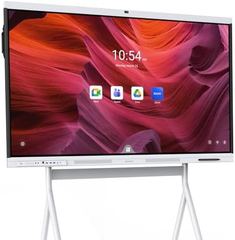 Smart Board, 75 Inch All-in-One Interactive Whiteboard, Google EDLA by NEWORK