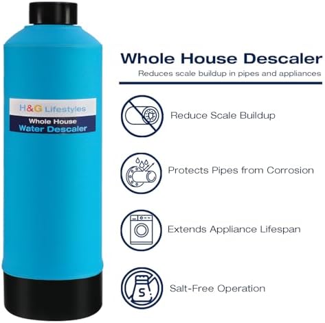 H&G Lifestyles Whole House Water Descaler Saltless,Up to 700,000 Gallons - Image 3