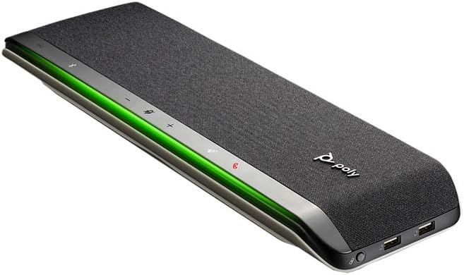 Poly - Sync 60 Smart Speakerphone for Conference Rooms (Plantronics) - Connect to PC/Mac via Combined USB-A/USB-C Cable, Smartphones via Bluetooth - Works with Teams, Zoom (Certified) & More - Image 3