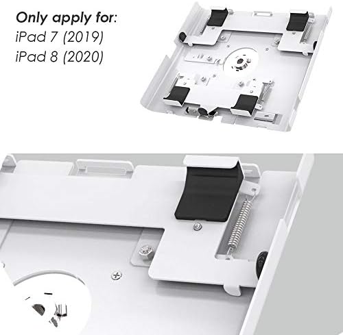 Kiosk Tablet Floor Stand for 10.2 inch iPad 7 8 9 Gen Key Lock Rotation BSF102T - Image 3