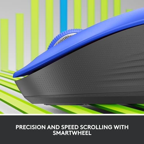 Logitech Signature M550 L Full Size Wireless Mouse Large Sized - Blue - Image 2