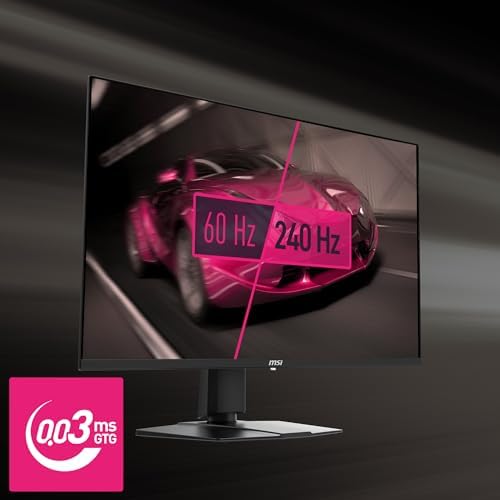 msi MPG 321URX QD-OLED, 32" 4K UHD Quantum Dot OLED Gaming Monitor, 3840 x 2160, 0.03ms, 240Hz, True Black HDR 400, 90W USB Type C, HDMI, DP Port - Image 5