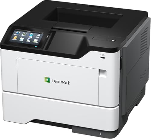 Lexmark MS632dwe Monochrome Laser, Integrated Duplex (2-sided printing), Print Speed: Up to 50 ppm, 4.3-inch color touch screen, Energy Star, Recommended Monthly Page Volume: 2000-20000 pages(38S0500) - Image 4