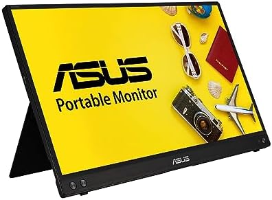 ASUS ZenScreen 15.6 Inch Portable Monitor - 1080P, Full HD, IPS, USB Type-C, Eye Care, Kickstand, for Laptop, PC, Phone, Console, Anti-Glare Surface, 3-Year Warranty - MB16ACV - Image 2