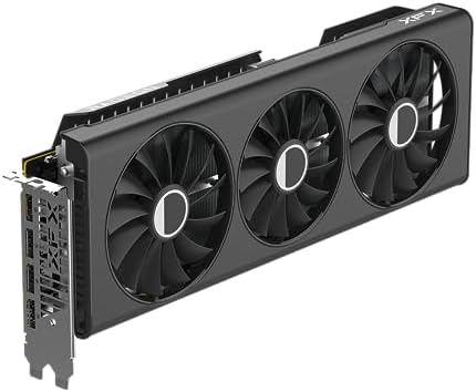 XFX Speedster QICK319 RX 7700 XT Black Gaming Graphics Card 12GB GDDR6 HDMI 3xDP, AMD RDNA 3 RX-77TQICKB9 - Image 7