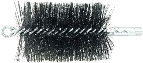 Weiler 44038 2-3/4" Double Spiral Flue Brush, .012 Steel Fill, Made in The USA by WeilerAbrasives