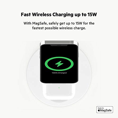 Belkin MagSafe 2 in 1 Wireless Charging Stand, Fast Charger - Image 5