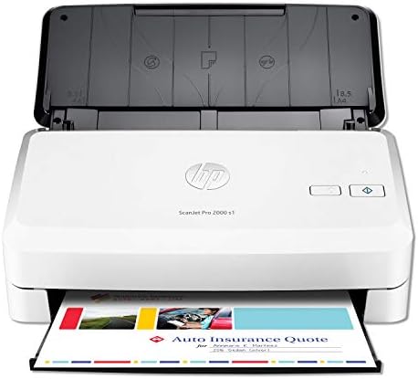 HP ScanJet Pro 2000 s1 Sheet-Feed OCR Scanner - Image 6