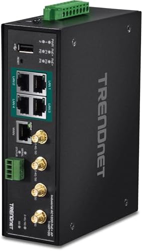 TRENDnet Industrial AC1200 Wireless Gigabit PoE+ Router, TI-WP100 - Image 5