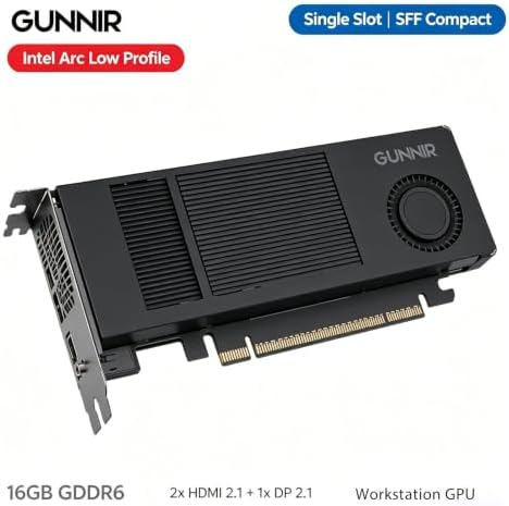 GUNNIR Intel ARC PRO B50 LP 16GB Video Card - Image 3