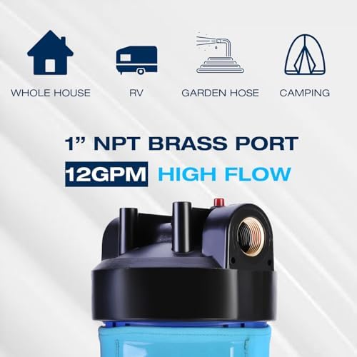 H&G Lifestyles Garden Hose Filter for Hard Water,Calcium Inhibitor Filter - Image 3