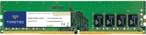 Timetec Premium 8GB DDR4 2400MHz (PC4-2400T) PC4-19200 UDIMM Desktop RAM – 288-Pin 1.2V CL17 Non-ECC Unbuffered DIMM Memory Module Upgrade by Timetec