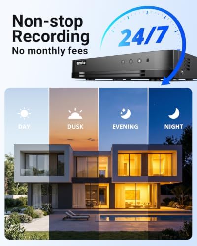 ANNKE 16 Channel Security Camera System, 12Pcs 2MP Outdoor Cameras, 2TB HDD - Image 4