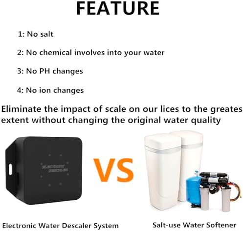 Electronic Water Descaler System, Salt-Free Whole House Water Conditioner - Image 5