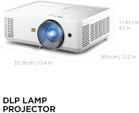 ViewSonic PA503HD 4000 Lumens 1080p Full HD DLP Projector, High Brightness - Image 2