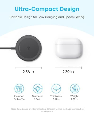 Anker Zolo MagSafe-Compatible Wireless Charger with Qi2 15W Fast Charging - Image 5