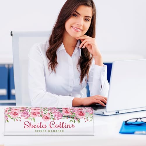 Custom Name Plate for Desk, Employee Appreciation Gifts, Office Decor - Image 5