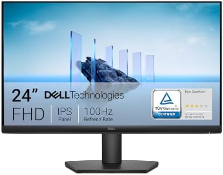 Dell 24 Monitor SE2425HM, FHD, IPS, 100Hz, 250 Nit, Eye Comfort by Dell