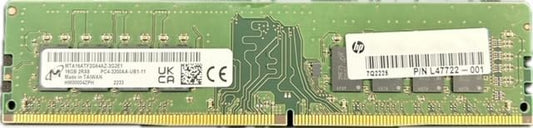 L47722-001-16GB DDR4 3200MHz PC4-25600 1.2V 2Rx8 288-Pin UDIMM Desktop RAM Memory Module by Unknown