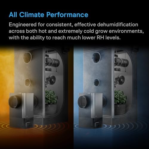 AC Infinity HYDRONE 5, Precision Plant Dehumidifier, 10 Drying Levels - Image 5