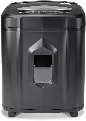 Aurora AU1235MA Professional Grade 12-Sheet High Security Micro-Cut Paper and Credit Card Shredder/ 20 Minutes Run/Security Level P-5 - Image 6
