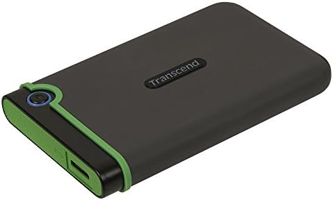 Transcend 1TB StoreJet 25M3 Rugged Portable HDD, One Touch Backup by Transcend
