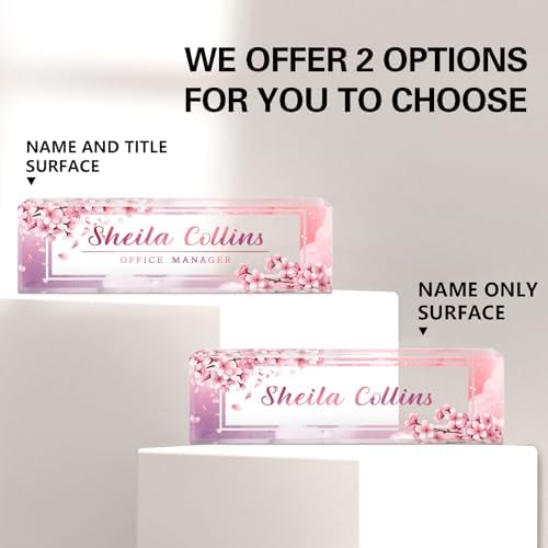 Custom Name Plate for Desk, Employee Appreciation Gifts, Office Decor - Image 2