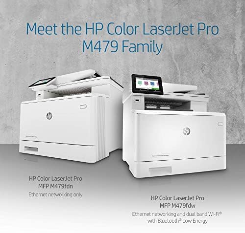 HP Color Laserjet Pro Multifunction M479fdw Wireless Laser Printer (W1A80A) (Renewed) - Image 5