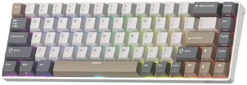 RK ROYAL KLUDGE RK68 65% RGB Wireless Mechanical Keyboard for Gaming, Work by RKROYALKLUDGE