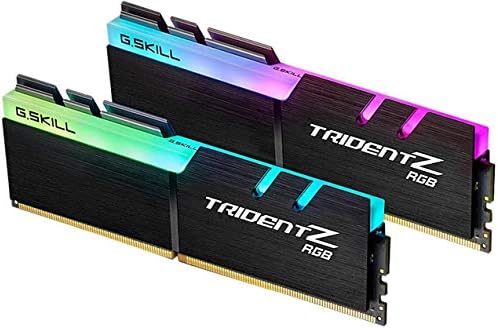 G.SKILL Trident Z RGB Series DDR4 RAM (XMP) 32GB (2x16GB) Up to 3600MT/s* CL18-22-22-42 1.35V Intel AMD Desktop Computer Memory U-DIMM (F4-3600C18D-32GTZR) by GSkillInternationalEnterpriseCoLtd