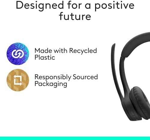 Logitech Zone 305 for Business Wireless Bluetooth Headset- Native Bluetooth - Image 7