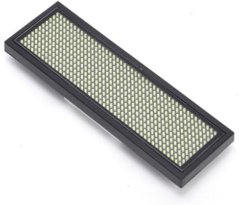 GOWENIC LED Name Badge with 4 Character Scrolling Display (White) - Image 4