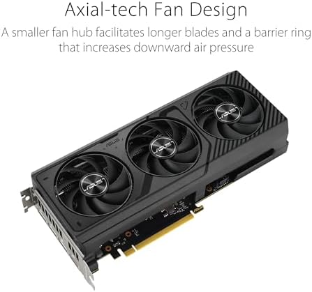 ASUS The SFF-Ready Prime GeForce RTX 4070 OC Edition 12GB GDDR6X Graphics Card (PCIe 4.0, 12GB GDDR6X, DLSS 3, HDMI 2.1a, DisplayPort 1.4a), 3 Year Warranty - Image 3