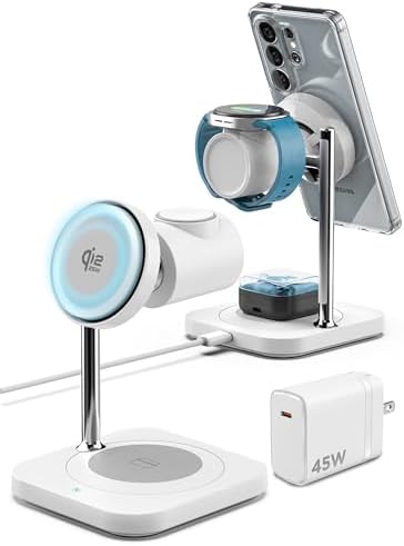Galvanox Qi2.2 25W Magnetic Wireless Charging Stand for Samsung by Galvanox