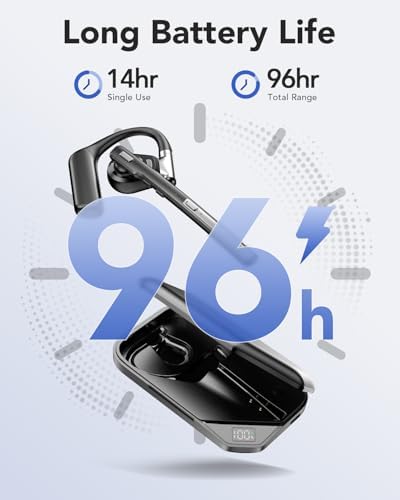 Bluetooth 6.0 Open-Ear Headset with Noise-Canceling Microphone - Image 3