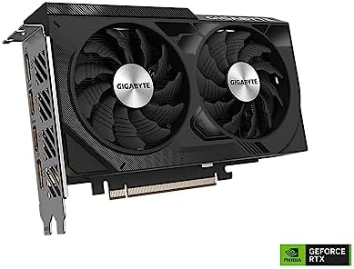 Gigabyte GeForce RTX 4060 WINDFORCE OC 8G Graphics Card, 2X WINDFORCE Fans, 8GB 128-bit GDDR6, GV-N4060WF2OC-8GD Video Card - Image 2
