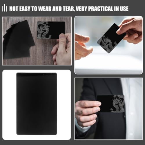 Aluminum Blank Business Cards round Corner 20pcs for Engraving - Image 6
