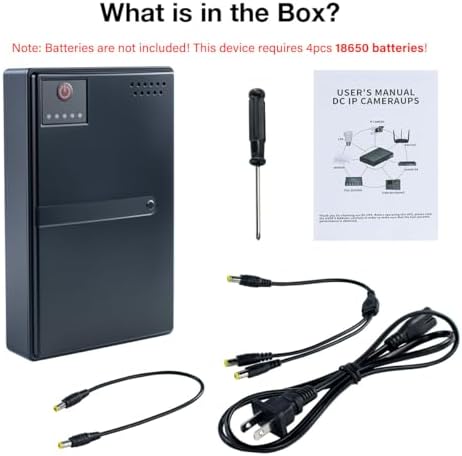 Mini DC UPS Uninterruptible Power Supply, UPS Battery Backup Power Supply - Image 6