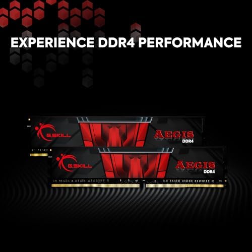 G.SKILL AEGIS Series DDR4 RAM (XMP) 32GB (2x16GB) Up to 3200MT/s* CL16-18-18-38 1.35V Intel AMD Desktop Computer Memory U-DIMM (F4-3200C16D-32GIS) - Image 2