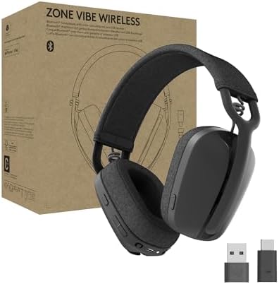 Logitech Zone Vibe Wireless for Business Bluetooth Headphones - UC by Unknown