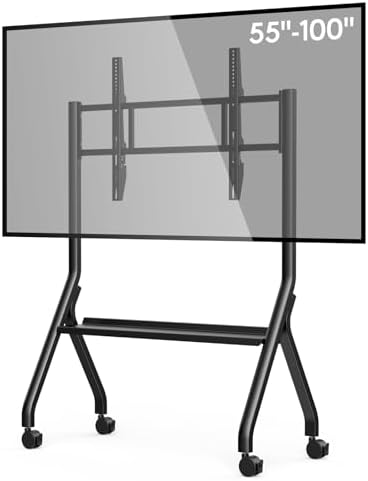 Smart Board Stand with Wheels, for 55-100 Inch Interactive Whiteboard by Unknown