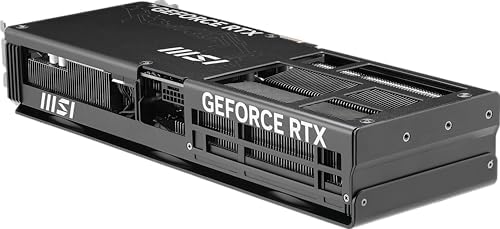 msi Gaming RTX 5080 16G Inspire 3X OC Black Graphics Card, GPU (16GB GDDR7, 256-bit, Extreme Clock 2655 MHz, DisplayPort x 3 2.1a, HDMI 2.1b, NVIDIA Blackwell Architecture) - Image 7
