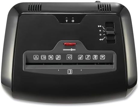 Universal 48110 Cross-Cut Shredder with Lockout Key, 10 Manual Sheet Capacity - Image 4