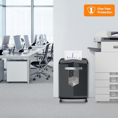 Bonsaii 16-Sheet Micro-Cut 60-Min Run Paper Shredder Heavy Duty - Image 7