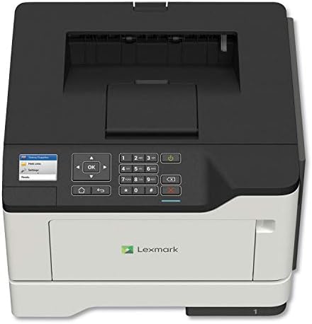 Lexmark MS521dn Monochrome Laser Printer for Office, Two-Sided Duplex Printing, Print Speed 46 ppm, 2.4 inch LCD Display, 1200 DPI, Black/Grey (36S0300) - Image 2