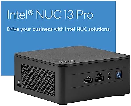Intel NUC 13 Pro Kit NUC13ANHi5 Tall Mini Business Desktop Computer, 13th Gen Intel 12-Core i5-1340P up to 4.6GHz, 16GB DDR4 RAM, 512GB PCIe SSD, WiFi 6, Bluetooth 5.3, Windows 11 Pro, AZ-XUT - Image 2